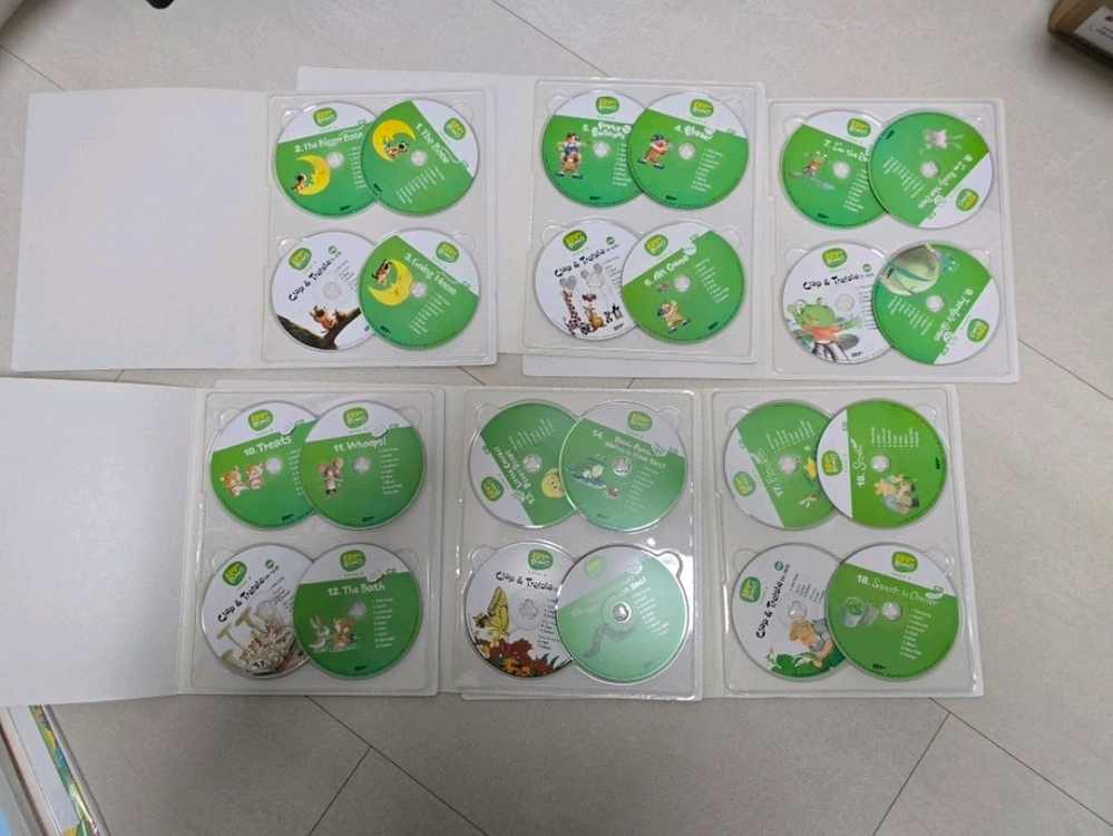 튼튼영어주니어 Level 4 영어 그림책 세트 + cd--8