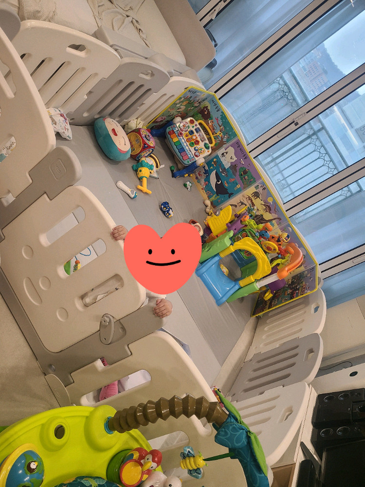 아기 알집 안전가드 울타리 베이비룸 안전 펜스 세트 문포 큰거 15개--7