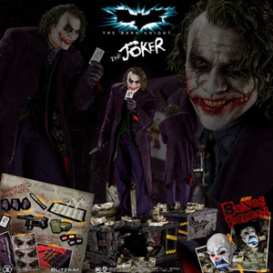 블리츠웨이 1/3 다크나이트 조커 스태츄