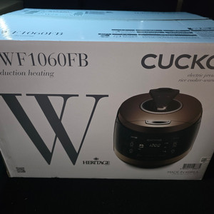[새제품] 쿠쿠 cuckoo IH 인덕션 전기압력밥솥 10인용 CRP-HWF1060FB