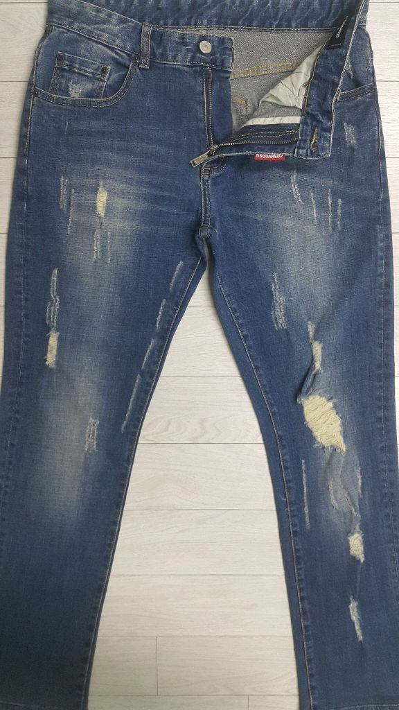 디스퀘어드2(사방스판) 레드탭 이태리진 32인치(No.937)S급! 드라이완료!--2