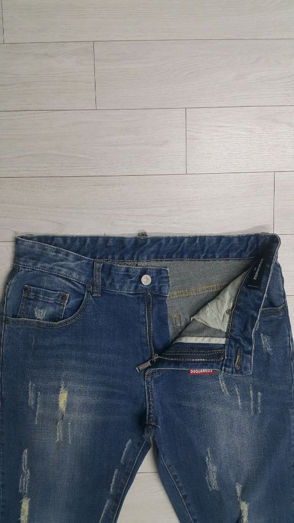 디스퀘어드2(사방스판) 레드탭 이태리진 32인치(No.937)S급! 드라이완료!--3