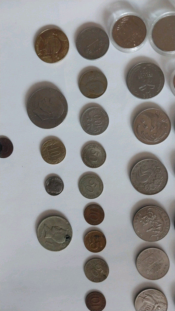 기념주화및옛날동전 이미지