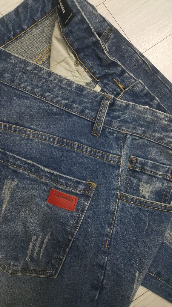 디스퀘어드2(사방스판) 레드탭 이태리진 32인치(No.937)S급! 드라이완료!--2