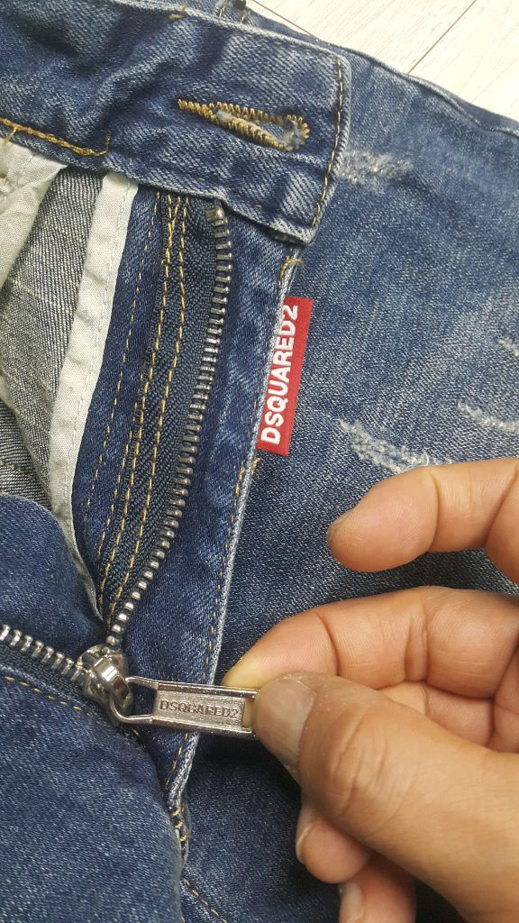 디스퀘어드2(사방스판) 레드탭 이태리진 32인치(No.937)S급! 드라이완료!--4