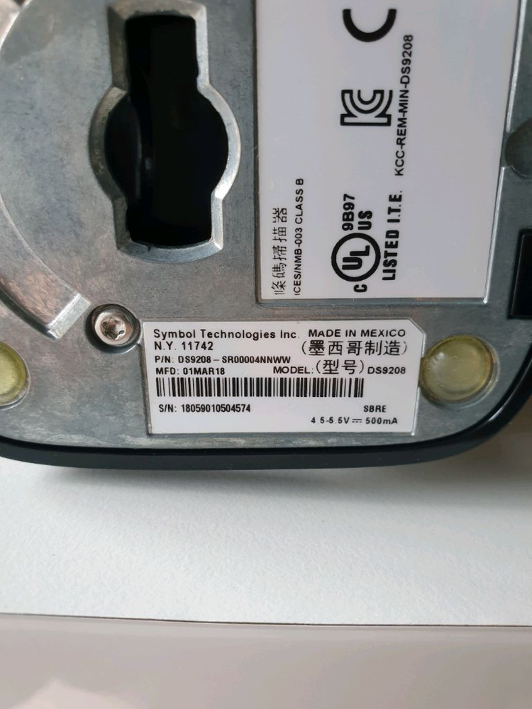 symbol DS9208 바코드 스캐너--1