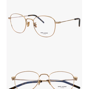 생로랑 안경테 SL313 003 SAINT LAURENT 골드메탈 프레임 새상품 이미지