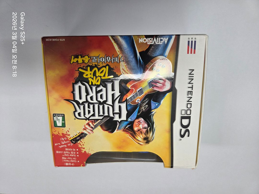 닌텐도 DS 기타 히어로 On Tour 한글판 풀박 판매--1