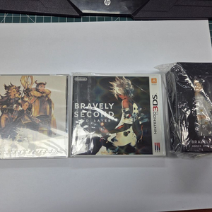 닌텐도 3DS 브레이블리 세컨드 한글판 + OST + 피규어 세트 스폐셜 에디션 판매 (소장용)