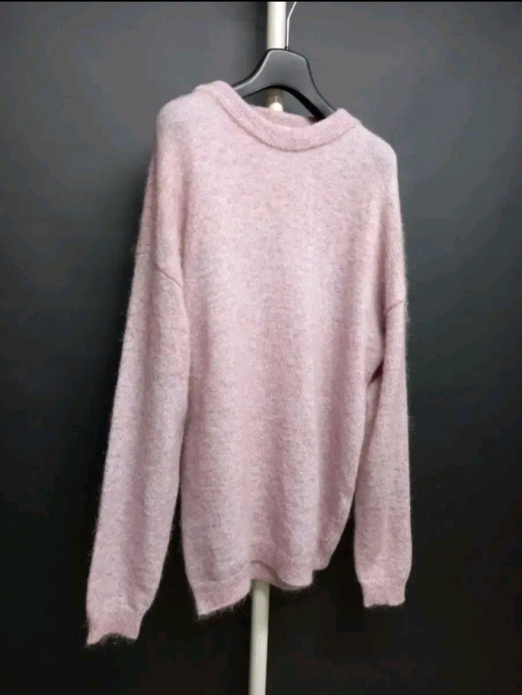 아크네스튜디오 우먼 로즈핑크 모헤어 니트 F--2