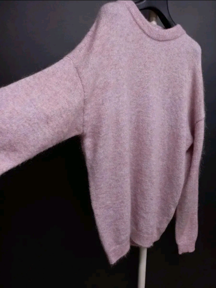 아크네스튜디오 우먼 로즈핑크 모헤어 니트 F--3