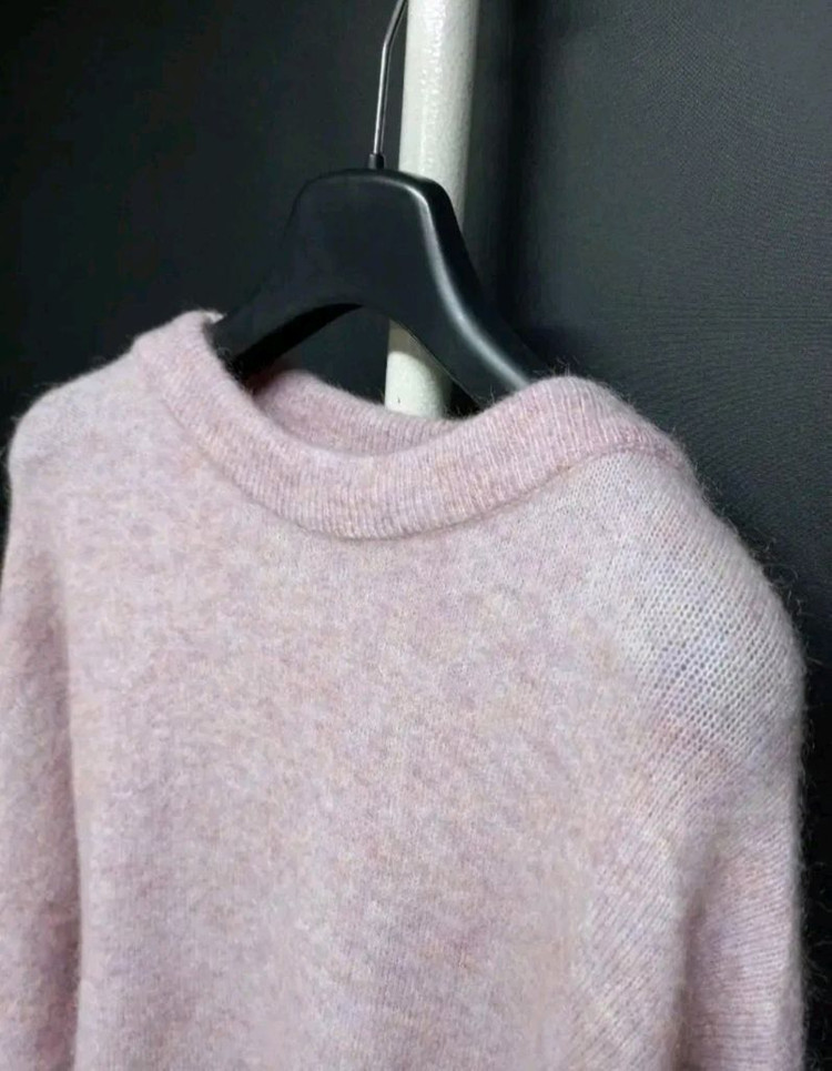 아크네스튜디오 우먼 로즈핑크 모헤어 니트 F--6