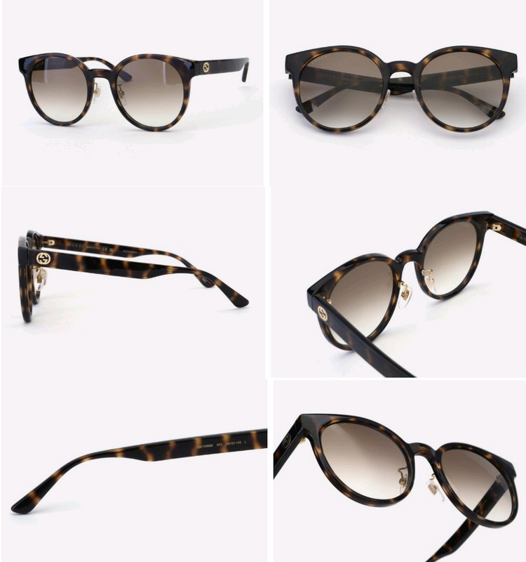 구찌 선글라스 GG1339SK 003 명품 오버사이즈 원형 라운드 브라운패턴 아세테이트 새상품--1