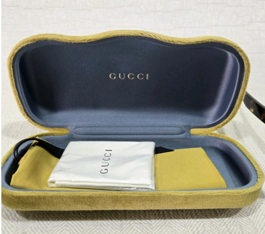 구찌 선글라스 GG1339SK 003 명품 오버사이즈 원형 라운드 브라운패턴 아세테이트 새상품--4