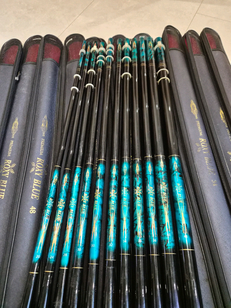 록시블루 20~48 민물낚시대 경질대--1