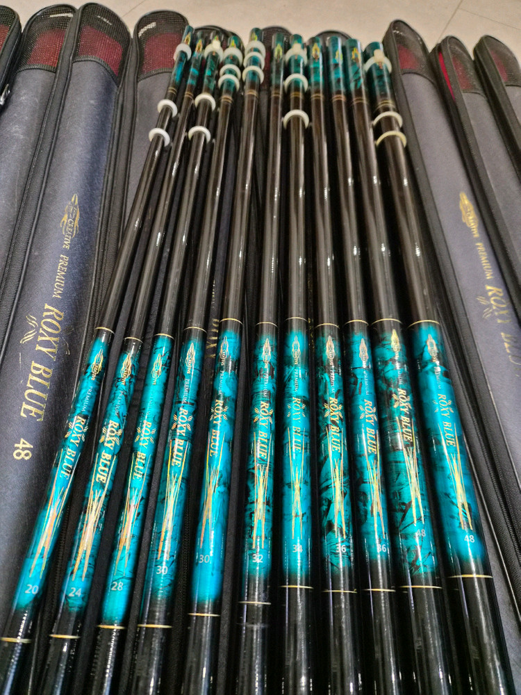 록시블루 20~48 민물낚시대 경질대--2