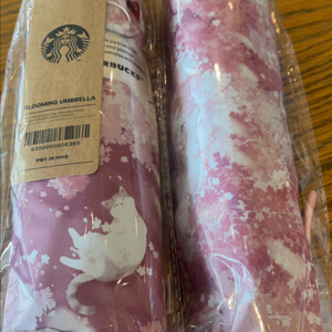 스타벅스 블루밍 코코 접이식 3단 우양산