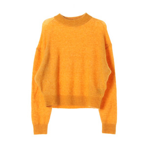 앤아더스토리즈 울64% 옐로우 루즈핏 니트 스웨터 S