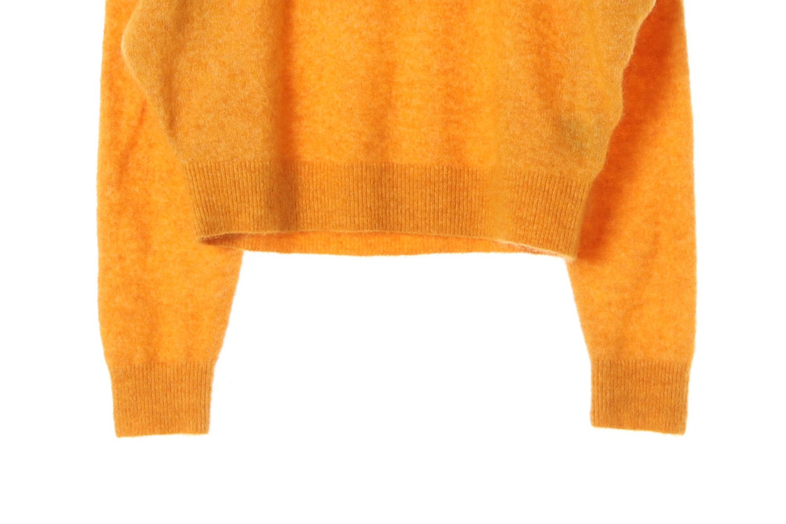 앤아더스토리즈 울64% 옐로우 루즈핏 니트 스웨터 S--3