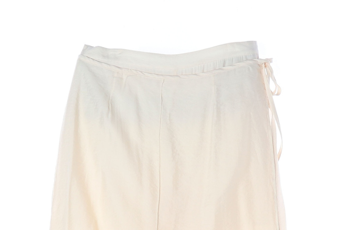 (새상품)루에브르 25SS 크림 쉬어 레이어드 스커트 팬츠 치마바지 셋업--2