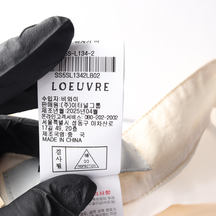 (새상품)루에브르 25SS 크림 쉬어 레이어드 스커트 팬츠 치마바지 셋업--7