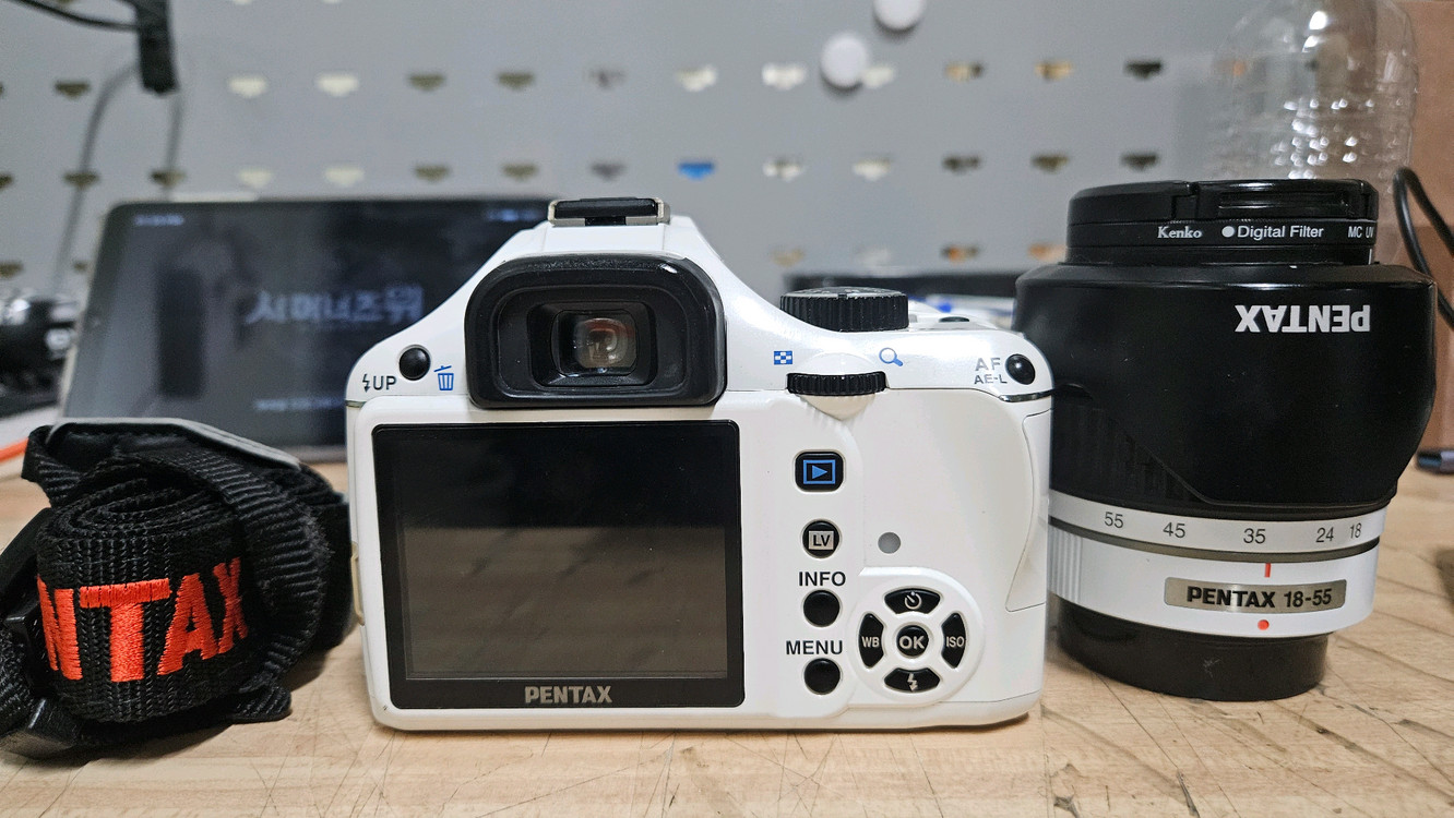 펜탁스 K-x화이트 번들세트--2