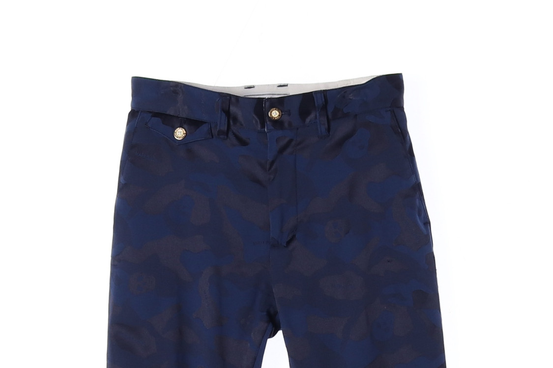 마크앤로나 골프 네이비 카모플라쥬 패턴 팬츠 바지 S--2