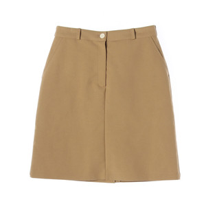 URAGO 유라고 23 베이지 A라인 코튼 스커트 면치마 M