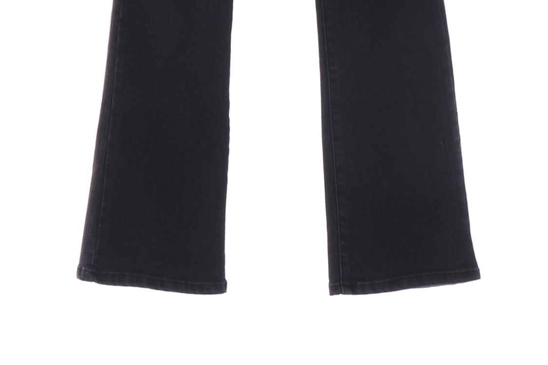 VOV 다크그레이 프론트포켓 플레어 부츠컷 데님 블랙진 청바지 55--4