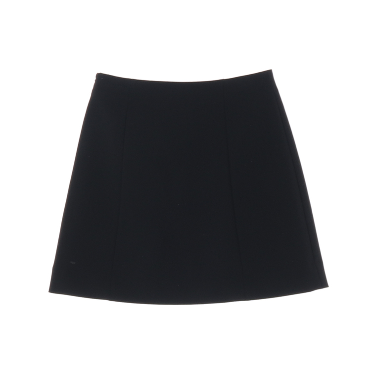 앤아더스토리즈 블랙 슬릿 미니 플레어 스커트 치마 36--1