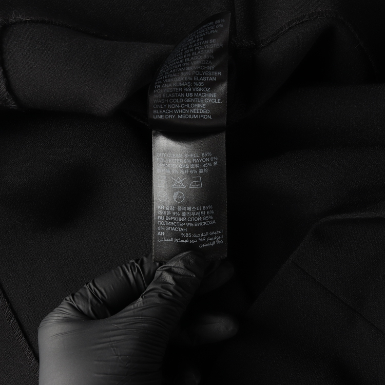 앤아더스토리즈 블랙 슬릿 미니 플레어 스커트 치마 36--5