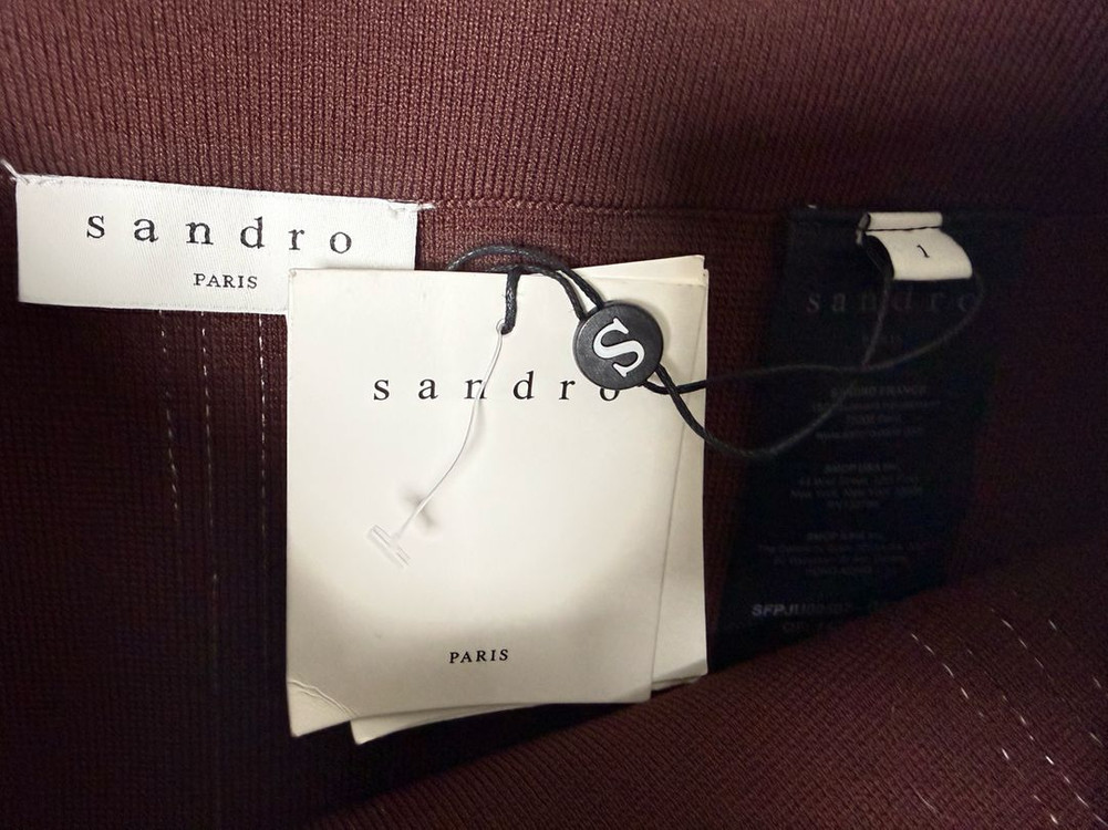 정품)산드로 니트 스커트 1--3