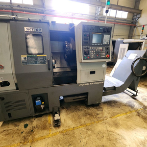 2010년식 현대위아 CNC선반 SKT100 8인치척 판매합니다 이미지