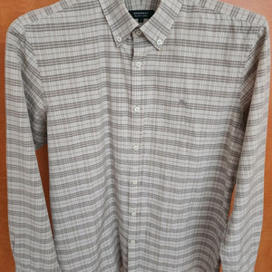 버버리 베이지 체크 셔츠 팝니다