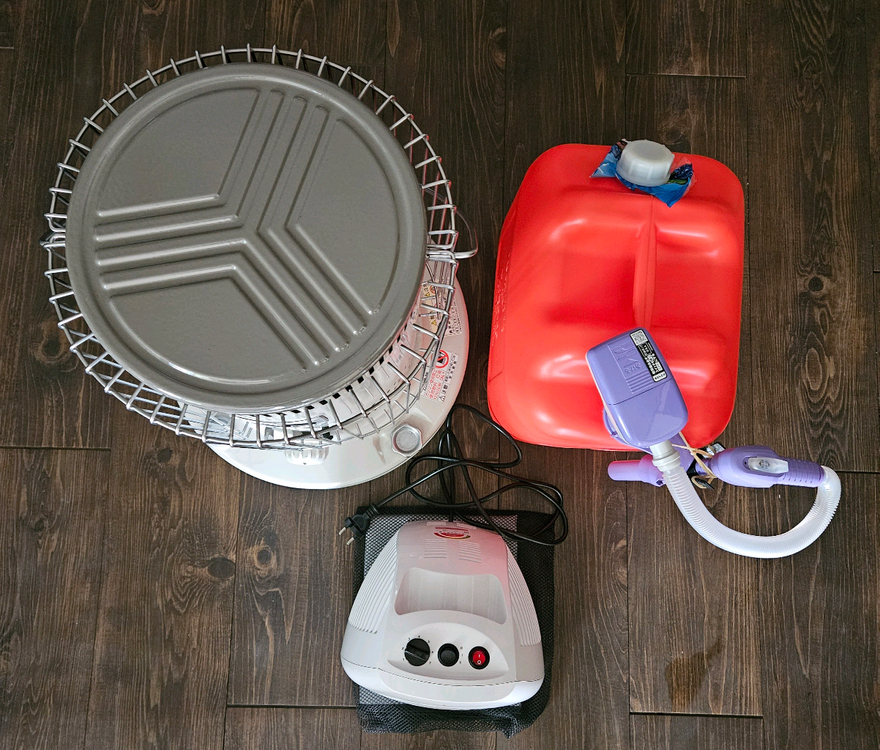 토요토미 KS-67H , 주유통 , 방염매트 ,보네이도온풍기,주전자--1