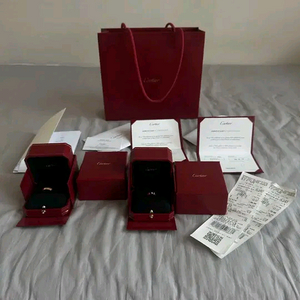 까르띠에 러브링, 커플링 다이아몬드 로즈골드 반지