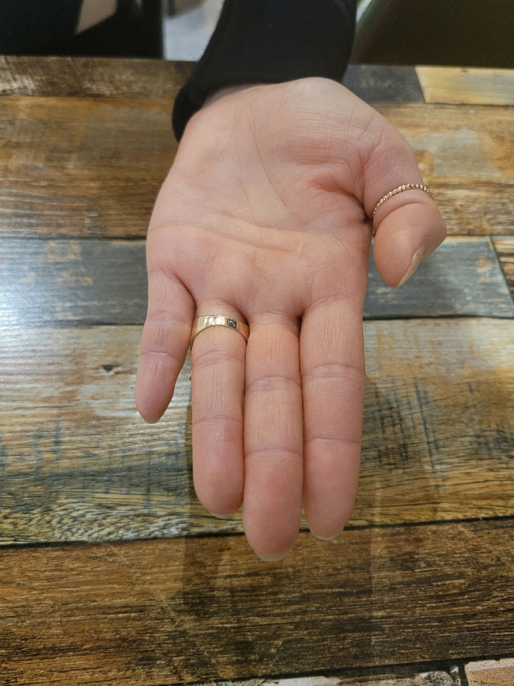 여성)14k 큐빅(지르코니아) 반지--6