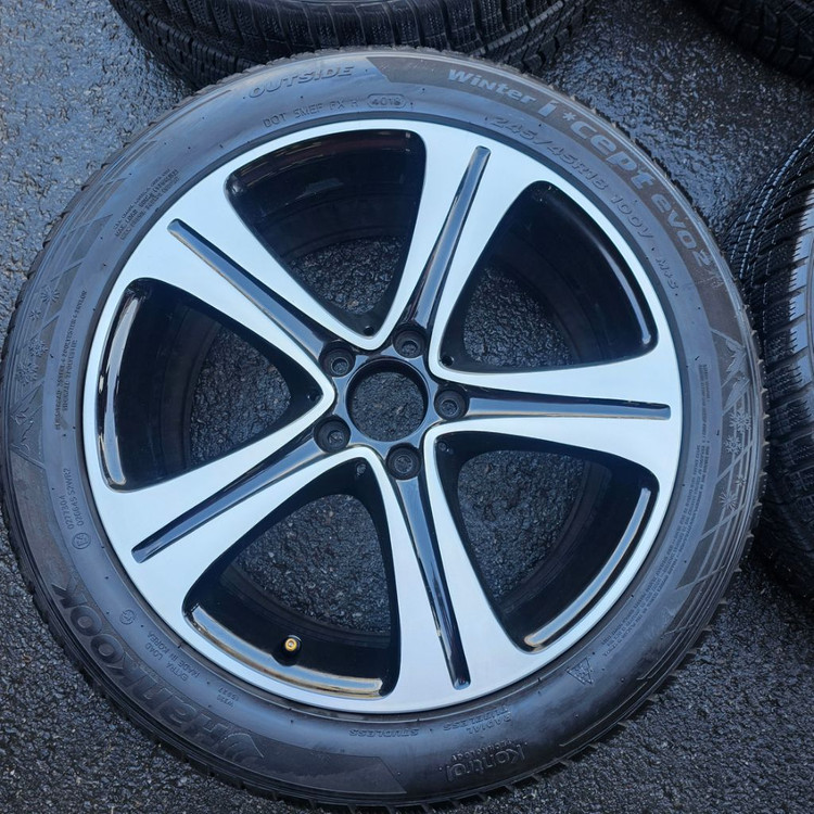 #벤츠 E클래스W213 18인치 순정 휠타이어 윈터세트--1