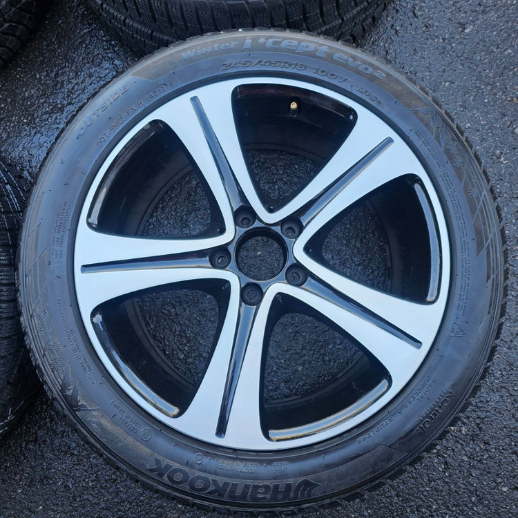 #벤츠 E클래스W213 18인치 순정 휠타이어 윈터세트--4