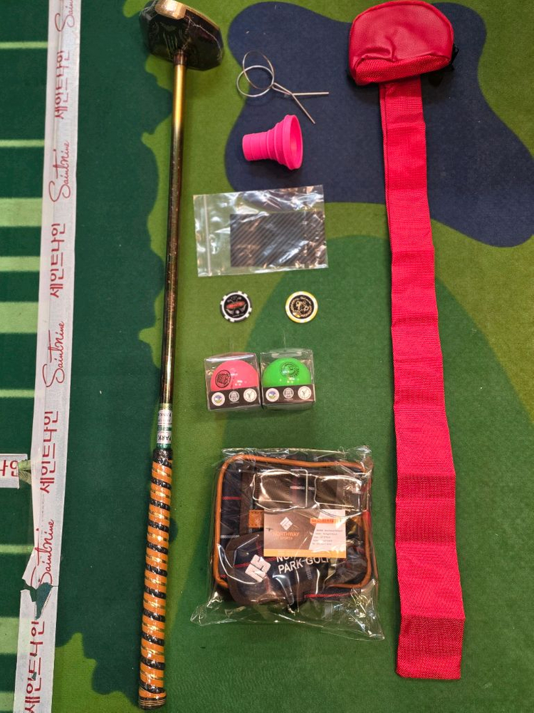 최고급 4스타 파크 골프채 TRIZONE SNIPER 8종셋트 입니다 이미지