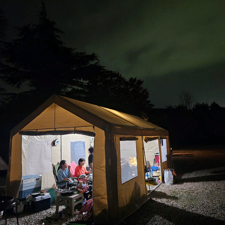 3x6 캐노피천막 동막 창고 차고 팔아요--2