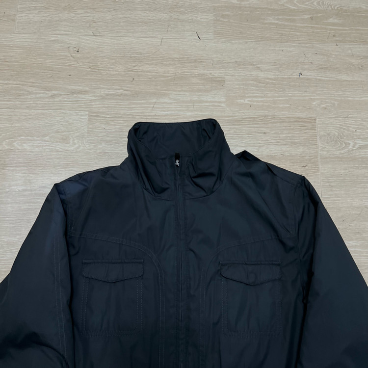 코오롱 스포츠 스탠드넥 포켓 바람막이 자켓 [네이비] M/95--1