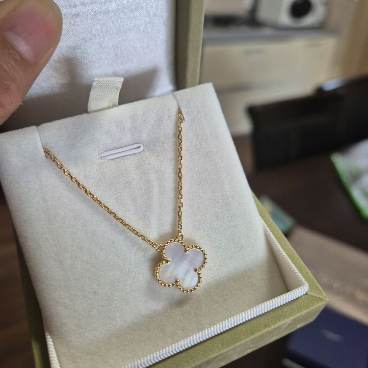 반클리프 빈티지 목걸이 정품--2