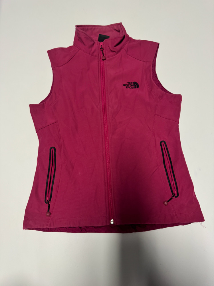 여성 노스페이스 등산 안감 기모 나일론 베스트 조끼 S--0