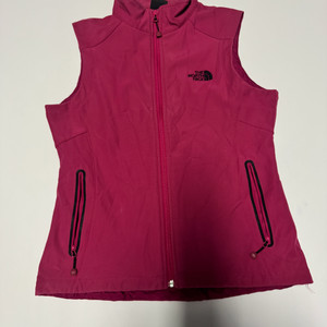 여성 노스페이스 등산 안감 기모 나일론 베스트 조끼 S
