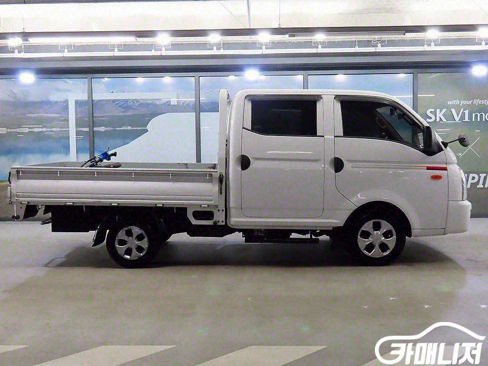 [소형화물][카고]포터2 1.0톤/더블캡/초장축/(CRDi) (6인승 /1톤) #3월급매--2