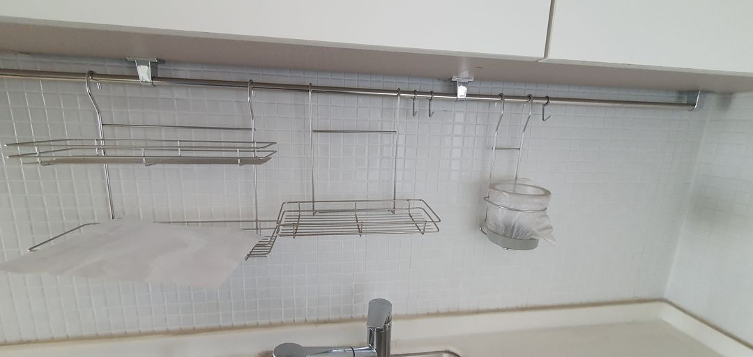 가정용 씽크대 새 제품입니다. 이미지