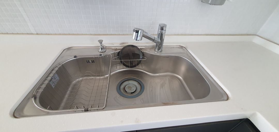 가정용 씽크대 새 제품입니다. 이미지