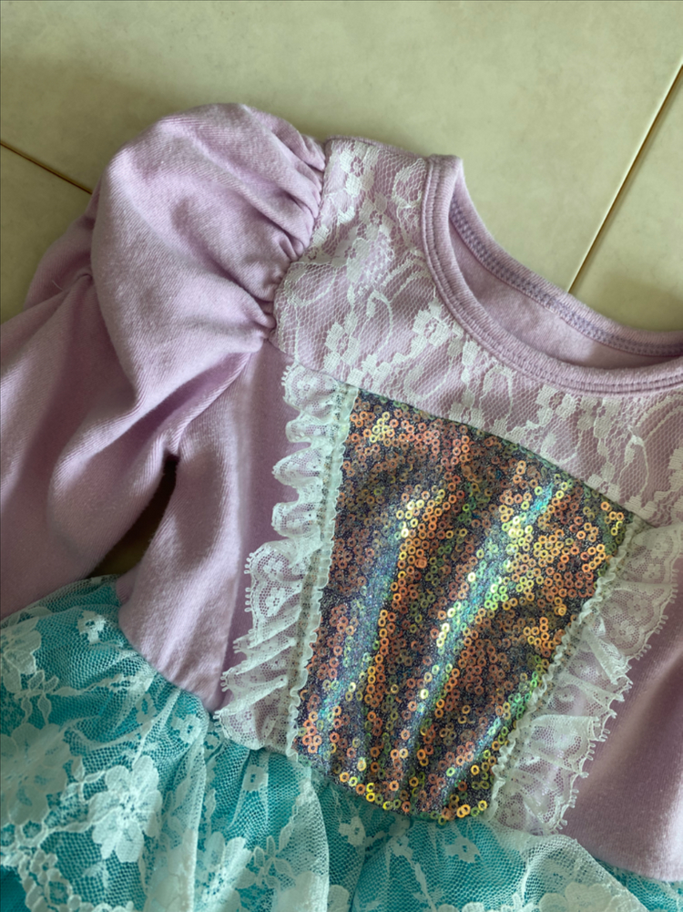 여아 인어공주 원피스 M사이즈--1