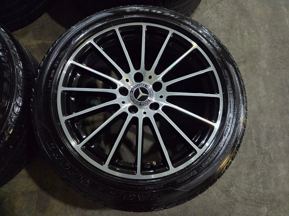 벤츠 W213 E클래스 마차 18인치 정품 휠타이어--2